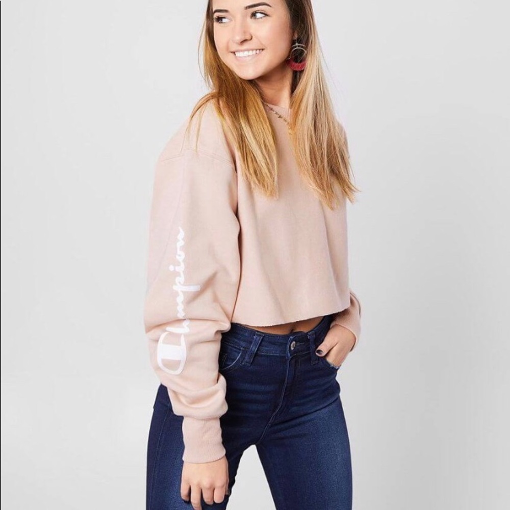 NWOT Champion reverse weave cropped sweatshirt